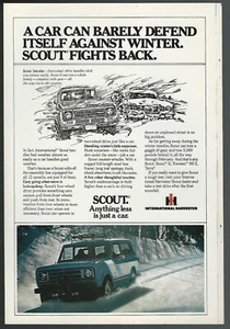 1979 International Harvester SCOUT advertisement, IH Scout II, print ad - Picture 1 of 3