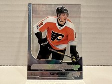 2017-18 SP Authentic Upper Deck Acetate Young Guns Travis Sanheim #214 Rookie RC