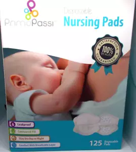 Nursing pads 125 disposable Primo Passi sealed 10/2025 - Picture 1 of 2