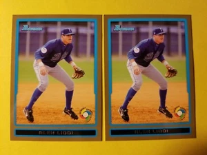 LOTTO x2 ALEX LIDDI (SP) WBC RC ROOKIE BORDO ORO #BW13 MARINERS 2009 BOWMAN - Foto 1 di 3