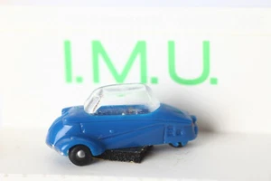 I.M.U. Modellauto 1:87 Messerschmitt KR 200 1959 blau in OVP (227721) - Bild 1 von 4
