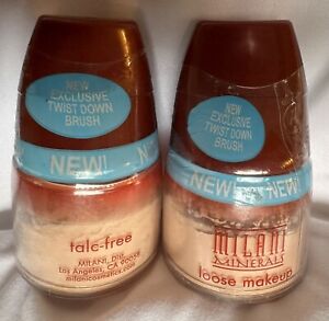 LOT of 2 Milani Cosmetics - Minerals Loose Makeup #01 Pure Radiance - SEALED