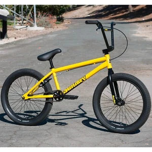 2023 SUNDAY BMX SCOUT 20" BICYCLE MATTE MUSTARD YELLOW - Picture 1 of 3