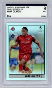 2020 TOPPS MERLIN NOAR OKAFOR RC REFRACTOR FR43 - Picture 1 of 2