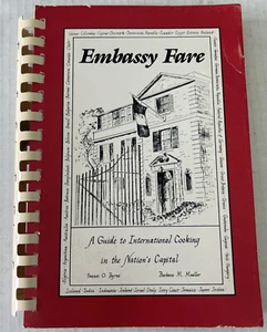 Embassy Fair Cookbook 1983 A Guide to International Cooking in Nations Capital - Picture 1 of 6