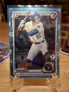 2020 Bowman Draft 1st Edition - Hayden Cantrelle #BD-173 Teal Blue Foil RC - Bild 1 von 1