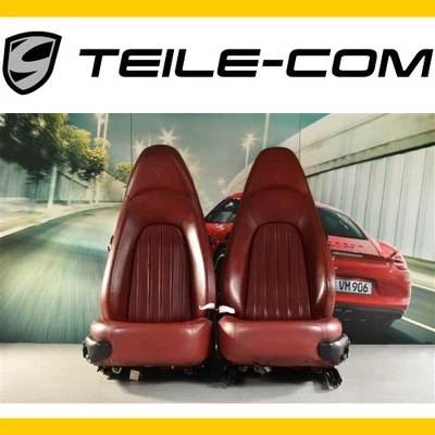 Maserati 4200 asientos /el. ajustable+memoria/cuero Borgona rojo juego/asientos - Imagen 1 de 4