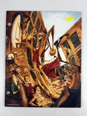 VTG Mead Back Streets Pocket Folder Trapper Portfolio Basketball Dunk 33146 ‘96 - Image 1 of 4
