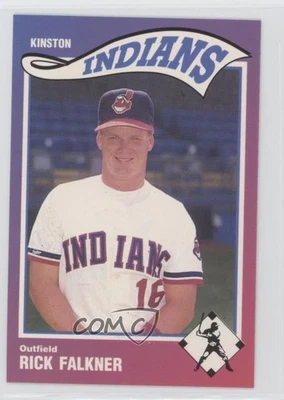 1990 Sportsprint Kinston Indians Rick Falkner #18 - Image 1 of 2