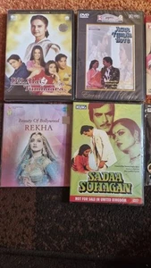 Brand New Bollywood Rekha Dvd's and CDs Collection (Sealed ) - Picture 1 of 8