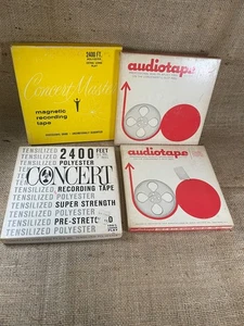 Vintage 4 Jazz Recorded Reel To Reel Tapes Ray Charles, Dassey + more - Imagen 1 de 16