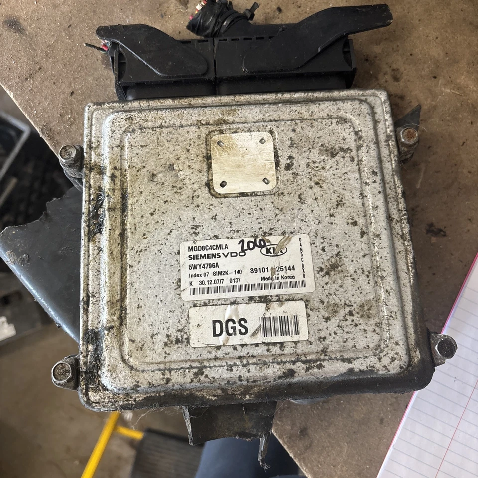 ORDENADOR MOTOR KIA OPTIMA 2006 2007 2008 39101-25144 5WY4796A 2,4 L AT ECM OEM Foto 1 de 1