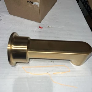 Moen 4326BG Greenfield 1/2 pulgada ajuste deslizante conexión caño de bañera sin desviador Br... - Imagen 1 de 4