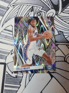 2023-24 Panini Phoenix - Tyrese Maxey #114 Seismic /125 - Picture 1 of 2