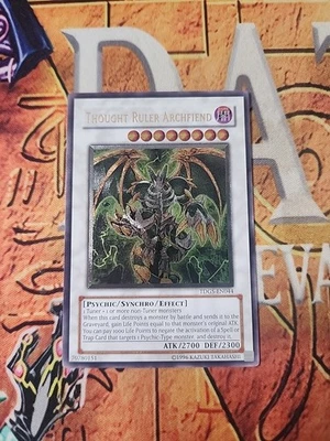 Near Mint Thought Ruler Archfiend TDGS-EN044 Ultimate Rare NM Yugioh  - Image 1 of 4