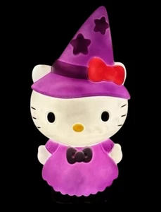 LARGE Gemmy Hello Kitty Halloween Blow Mold 22” Light Up Witch Hat Sanrio RARE - Picture 1 of 24