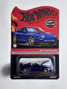 2024 Hot Wheels RLC 1997 Toyota Supra Blue Error Car Super Rare - Missing Part - Picture 1 of 10