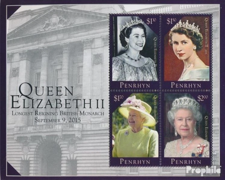 sellos Penrhyn 2015 Mi Bloque 117 (completa edición) nuevo con goma original 201 - Imagen 1 de 1