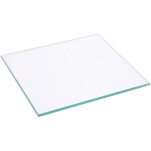 Plymor 4" Square, 3mm Thick Non-Beveled Clear Glass - Picture 1 of 1