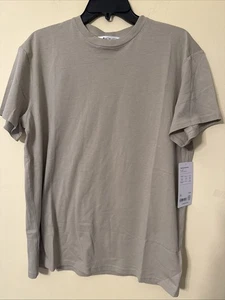 ATHLETA TRUE COTTON TEE WOMEN,MEDIUM NEW BEIGE (49,00) - Picture 1 of 11