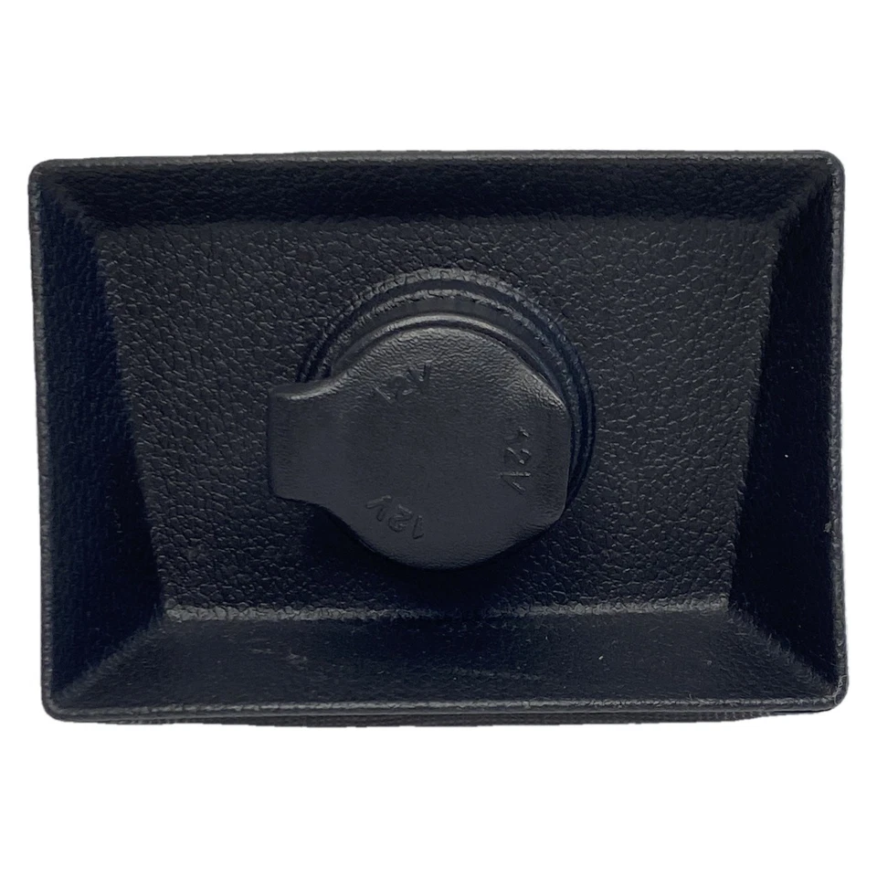 Chevy Cruze 2011-2015 consola central trasera 12 V puerto de alimentación negro Foto 1 de 4