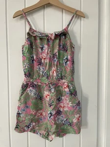 H&M Tropical Print Romper girl size6 - Picture 1 of 3