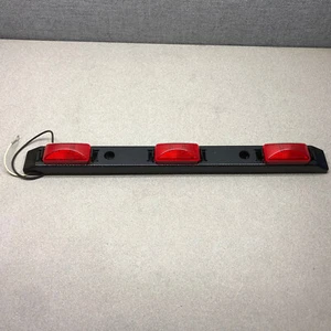 Light Bar 3  Light Strip -Signal-Stat Identification Bar, Rectangular, Red,  NOS - Picture 1 of 9