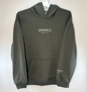 Brooklyn Cloth Kids Originals Grey Pull Over Light Hoodie Size XL (18/20) - Picture 1 of 7