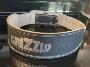 Grizzly Fitness 4-Inch Padded Pacesetter Training Belt Size Large- - Bild 1 von 4