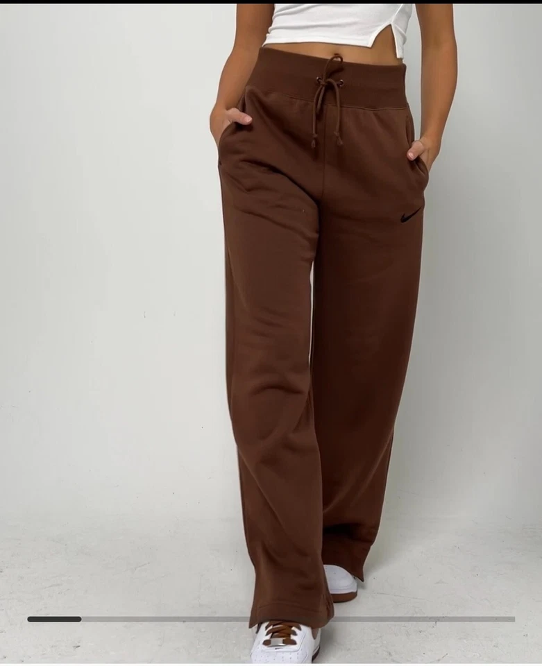 $65 Women's SZ XS Extra Small Nike Fleece Sweatpants (no top) DQ5615 259 jordan - Image 1 of 4