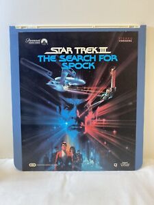 Star Trek III The Search for Spock Movie CED Stereo Videodisc 1984