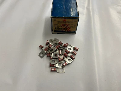 (28) NEW Thomas & Betts 54131, One Holed Copper Lu 5/16" Bolt, BOX OF 28 - Image 1 of 3