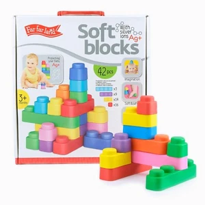 Soft Blocks for Baby Age 1+ Years Educational Play Montessori Toys 15/21/42/81pc - Picture 1 of 51