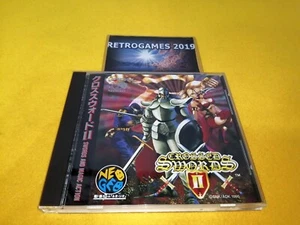 CROSSED SWORDS 2 Neo Geo CD SNK para Neogeo CD TARJETA DE COLUMNA + TARJETA DE REGISTRO - Imagen 1 de 4