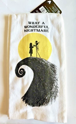 Toallas de cocina Disney Pesadilla antes de Navidad, qué maravillosa pesadilla nuevas Foto 1 de 4