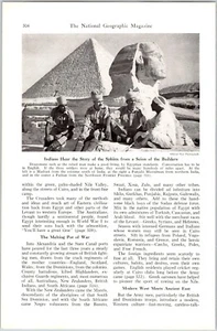 PRINT ARTICLE 1942 War Meets Peace in Egypt WWII Grant Parr GE Janssen 25 Pages - Picture 1 of 10