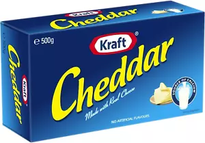 Kraft Cheddar Block Cheese 500 G - Picture 1 of 12