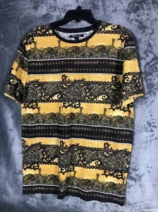 21 Herren schwarz/gold Shirt Erwachsene Größe Large neu T-Shirt Top - Bild 1 von 10