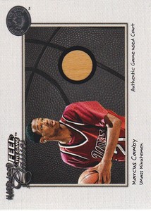 2001 Greats of the Game Basketball Feel Game Hardwood Classic Marcus Camby