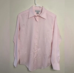 Brooks Brothers Women’s 100 % Cotton Non-Iron Button Down Long Sleeve Shirt Sz 6 - Picture 1 of 15