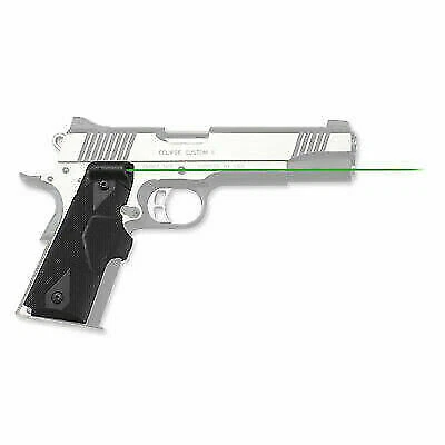 Ctc Lasergrip 1911 Gvt/cmd Frnt Grn