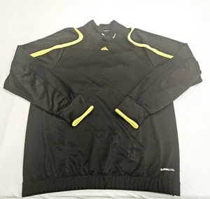 Vintage Adidas F50 Tunit Climacool Goalkeeper Jersey Black Yellow Men’s Size L - Picture 1 of 10