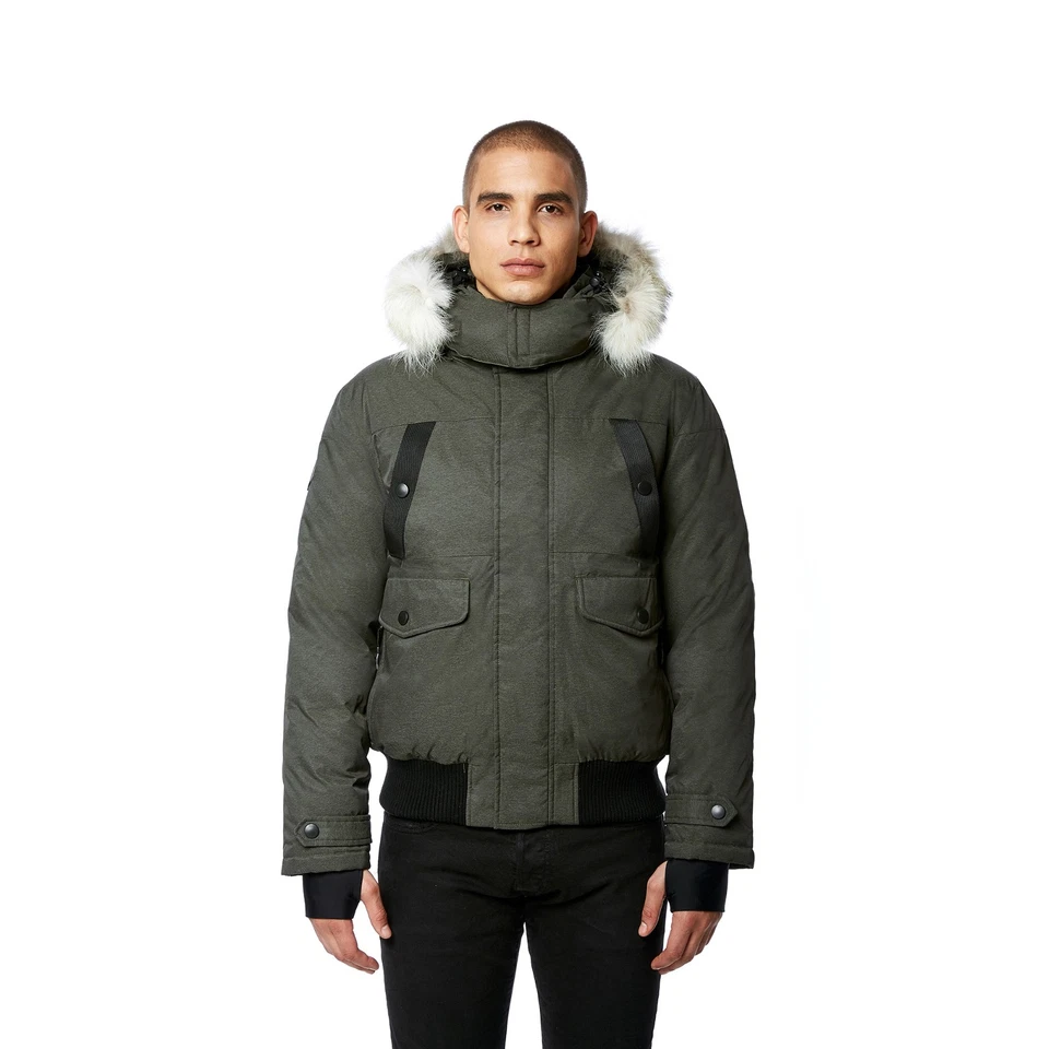 Triple F.A.T. Bombardero de plumón resistente al agua Goose Norden para hombre con piel de oliva 4XL Foto 1 de 4