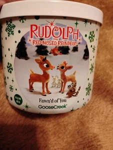 GOOSE CREEK VELA DE 3 MECHAS "RUDOLPH EL RENO NARIZ ROJA" Fawn'd Of You Limited - Imagen 1 de 6