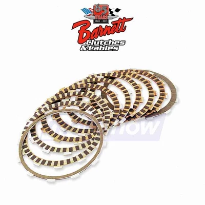 Barnett Carbon Fiber Clutch Friction Plates for 2000-2009 Harley Davidson ub - Image 1 of 4
