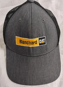 Cappello berretto camionista Blanchard CAT Caterpillar maglia macchinario pesante SnapBack - Foto 1 di 4