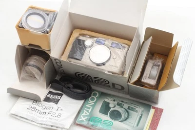 [Top MINT All in Box] Contax G2 D Film Camera 28mm f2.8 Lens Tla200 From JAPAN - Image 1 of 4