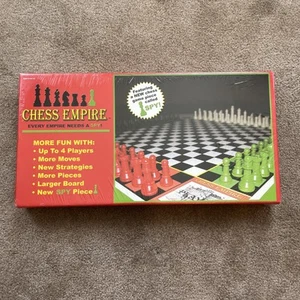 2003 Chess Empire Board Game Featuring New Chess Piece SPY SEALED BRAND NEW - Picture 1 of 3