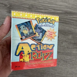 1999 Pokemon Action Flipz Premier Edition Sealed Box 24 Packs mit Shrink Wrap - Bild 1 von 11