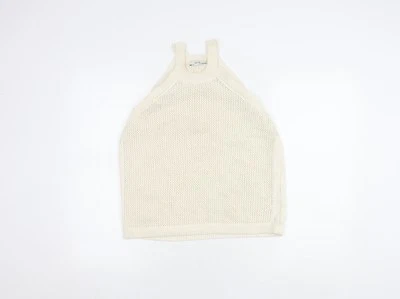 Marks and Spencer Women's Ivory Halter Tank M — 第 1/4 张图片